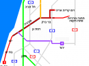 הרכבת הקלה בתל אביב הקו הירוק, הקו הסגול והקו האדום (רק"ל)